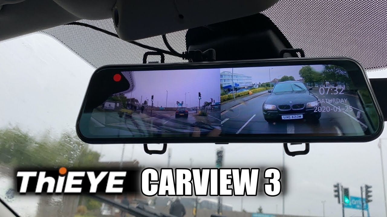 ThiEYE CarView 3 - Mirror Car Dash Camera -  2.5K + 1080P Dual Dash CAM - Any Good?