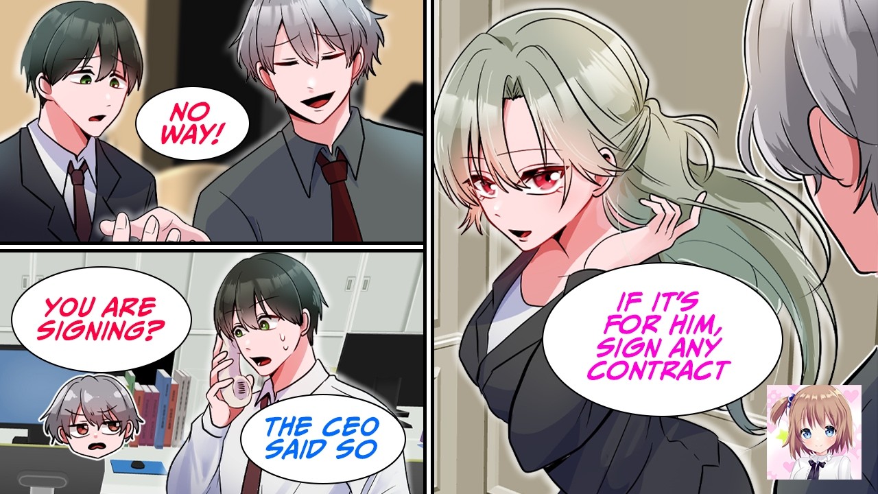 [RomCom] My business client  was harassing me and wouldn't sign the contract with me… [Manga Dub]