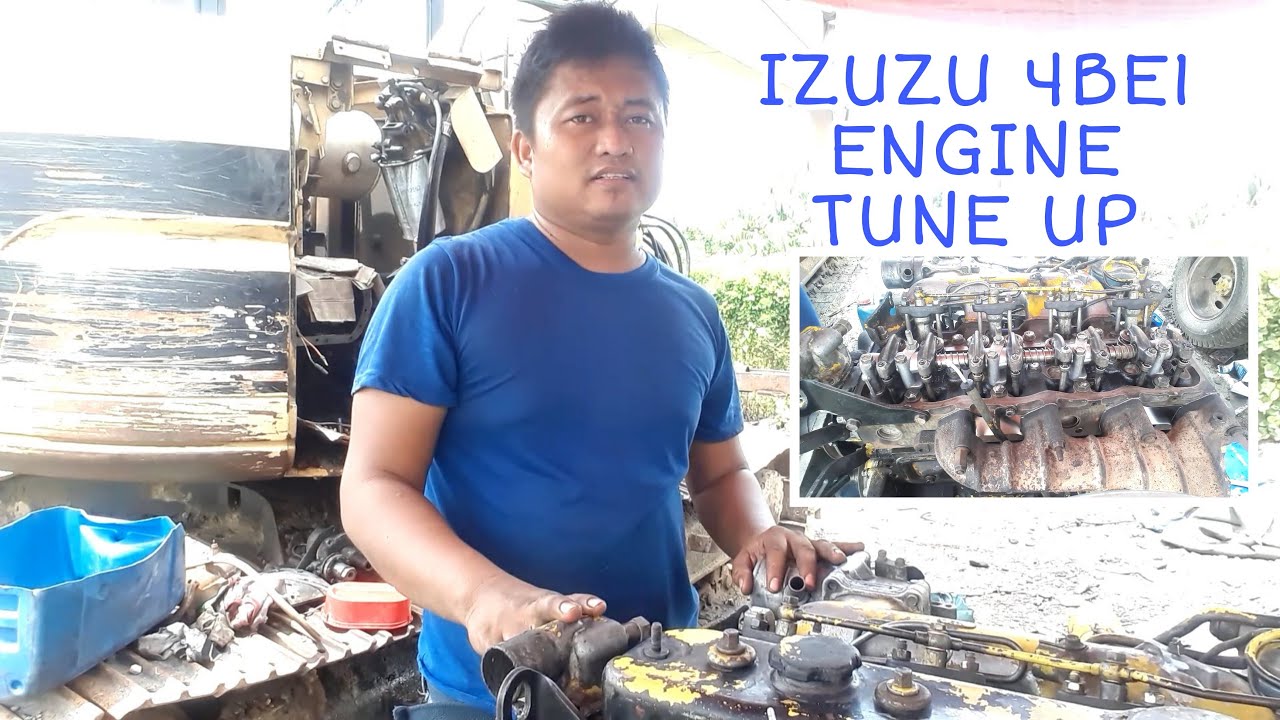 ISUZU 4BE1 ENGINE | TUNE UP | TUTORIAL | NOEL CERVANTES