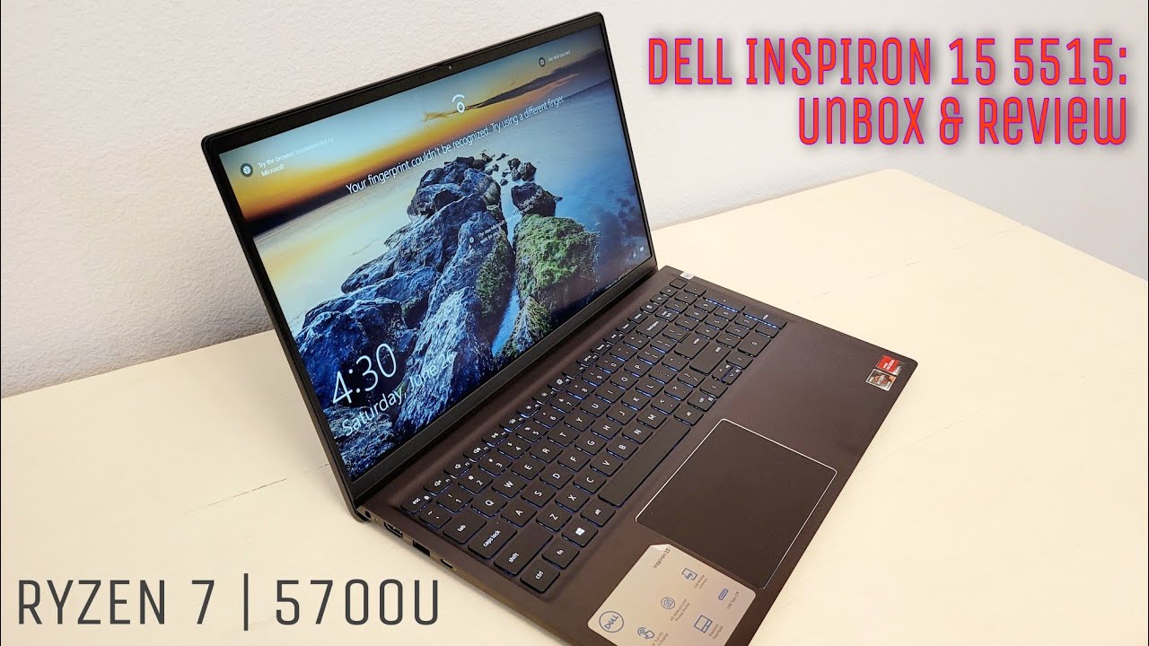Dell Inspiron 5515 Unboxing & Review
