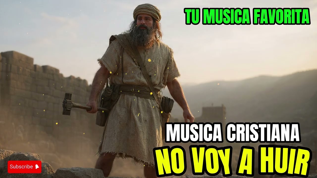 NO VOY A HUIR | ESTA ALABANZA TE FORTALECERA | MUSICA CRISTIANA