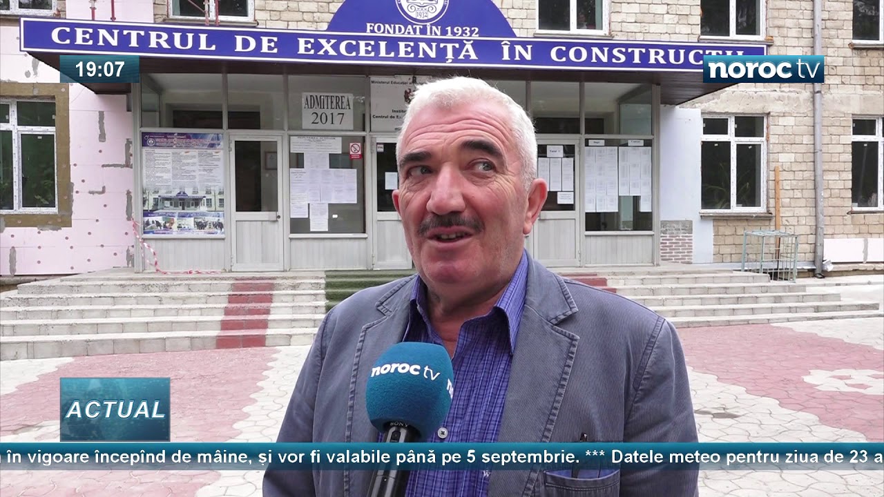 Reparații la Colegiul de Construcții