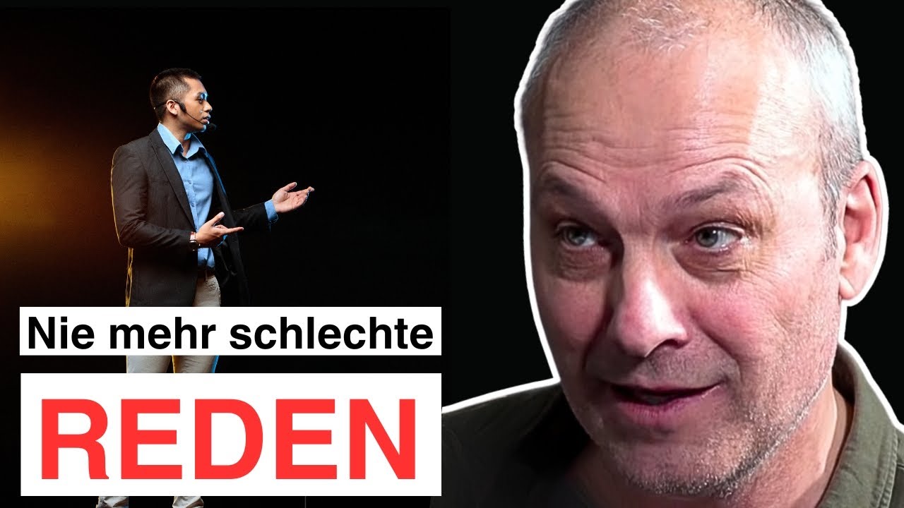 Rede erstellen, die garantiert gut wird &ndash; SO geht&lsquo;s! DER Redecoach