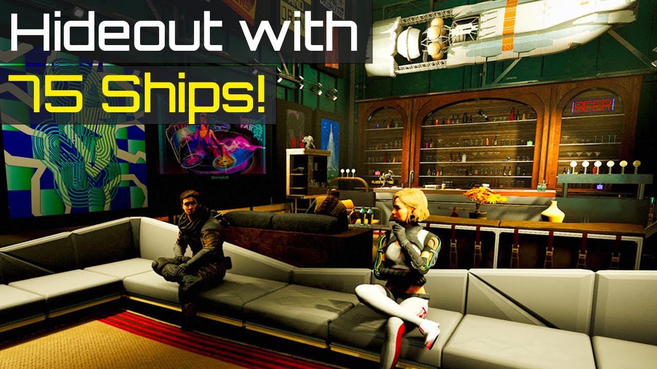 75 Ships in Heezdedjim's Hideout Free Mod Overview | Starfield Creation Kit PC & Xbox