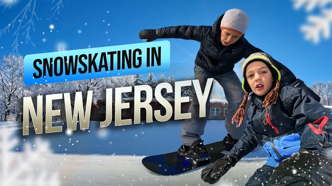 Learning To Snow Skate In New Jersey
