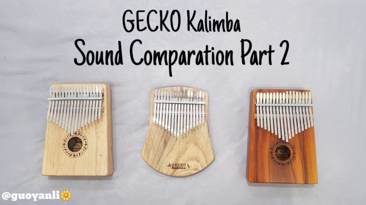 [Sound Comparison] Gecko K17CA, K17CAS, K17K in Twinkle Little Star by Amalia Guo