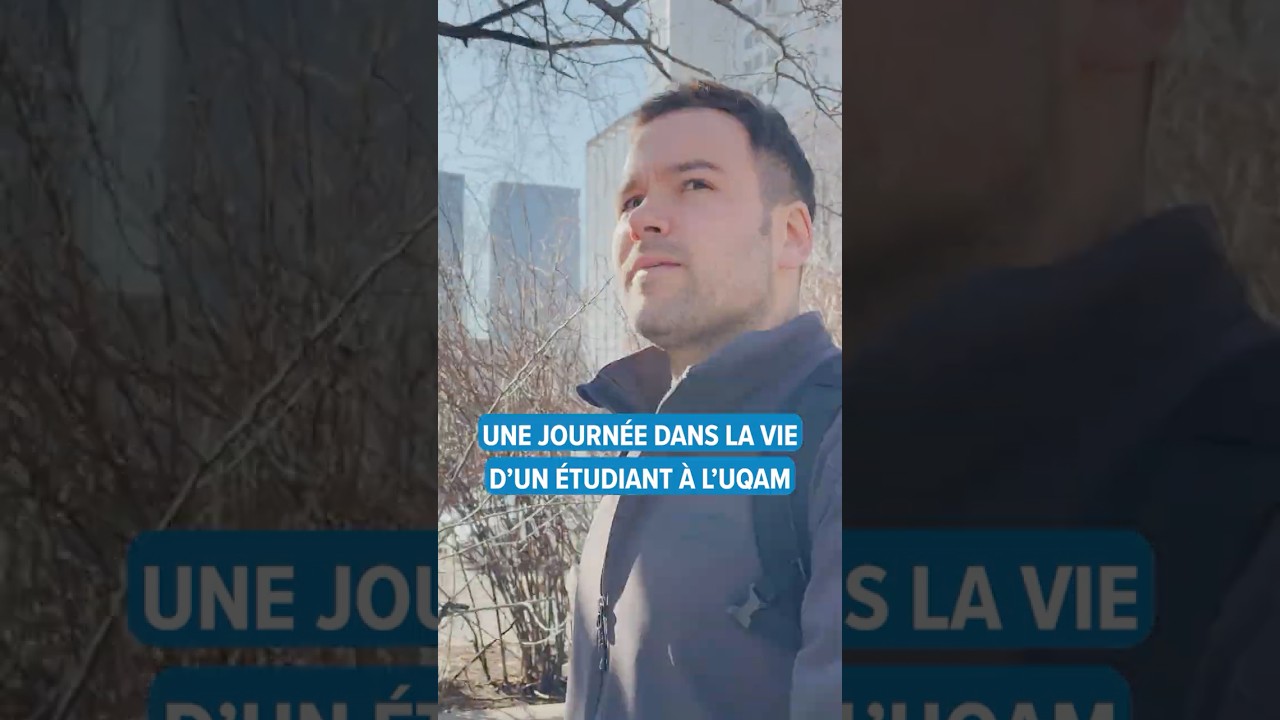 Suivez Guillaume (kin&eacute;siologie) dans sa journ&eacute;e &agrave; l&rsquo;UQAM