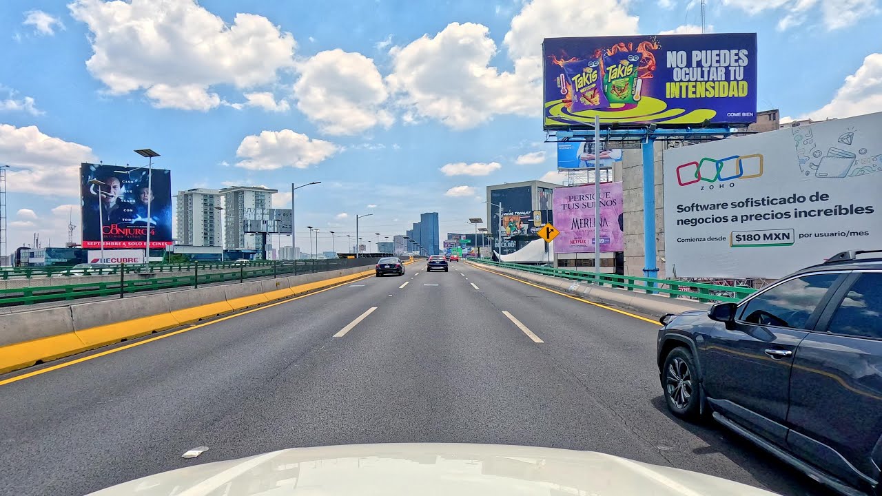 ¿La carretera elevada más famosa de México? Viaducto Bicentenario y Autopista Urbana Norte
