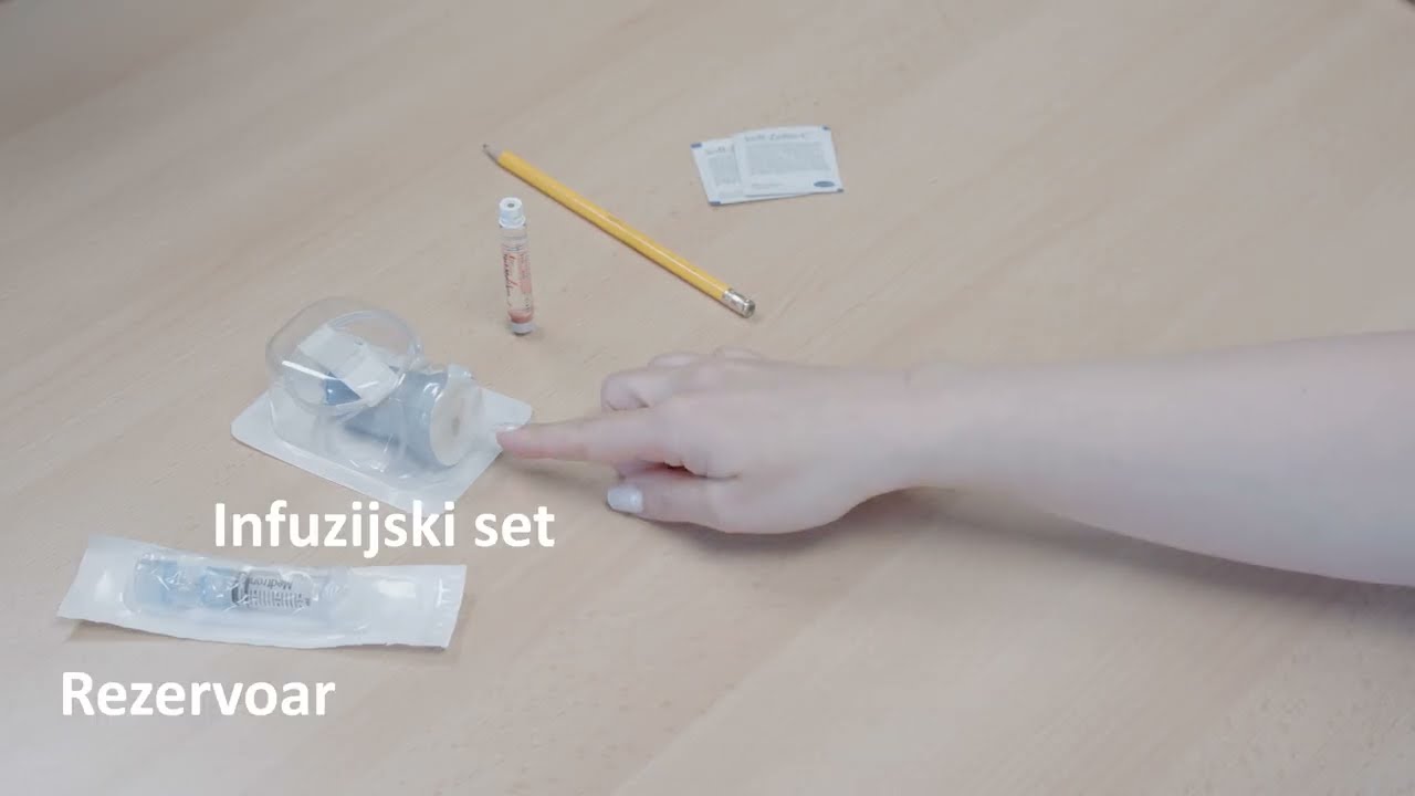 Menjava infuzijskega seta Medtronic ExtendedTM