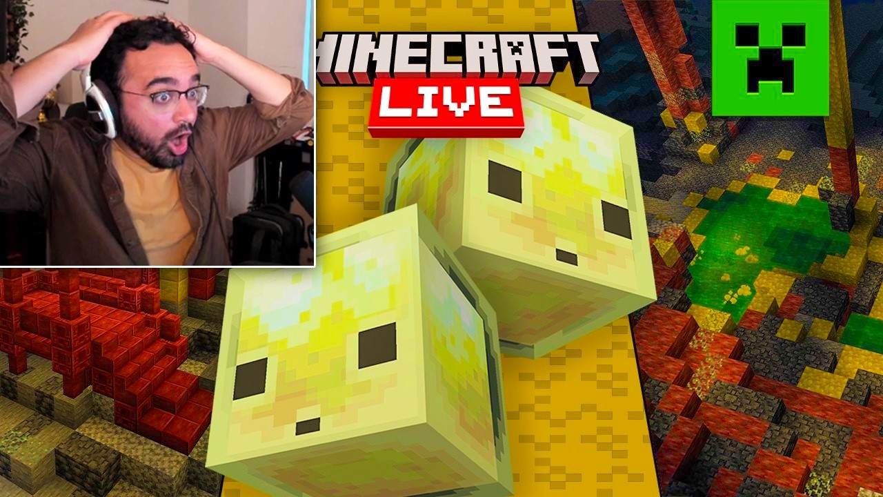 Реакция Squeex на новое обновление Minecraft...