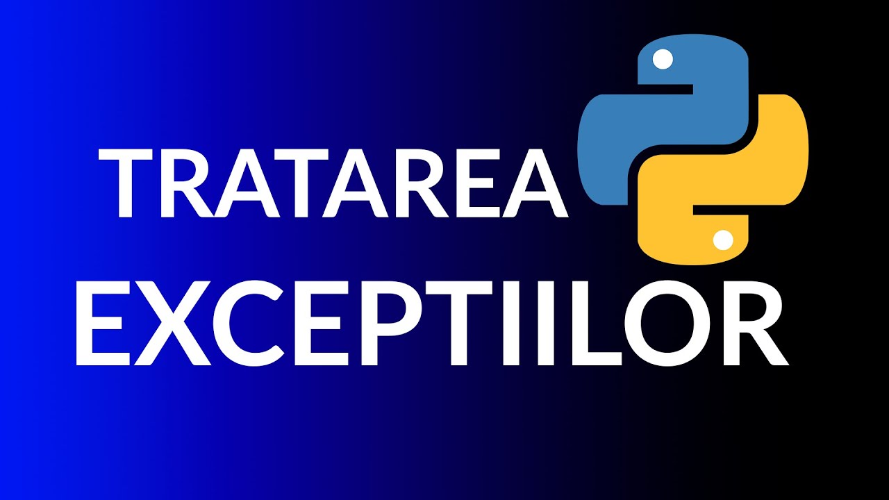 Codul tau PYTHON are ERORI? ASA LE TRATEZI!