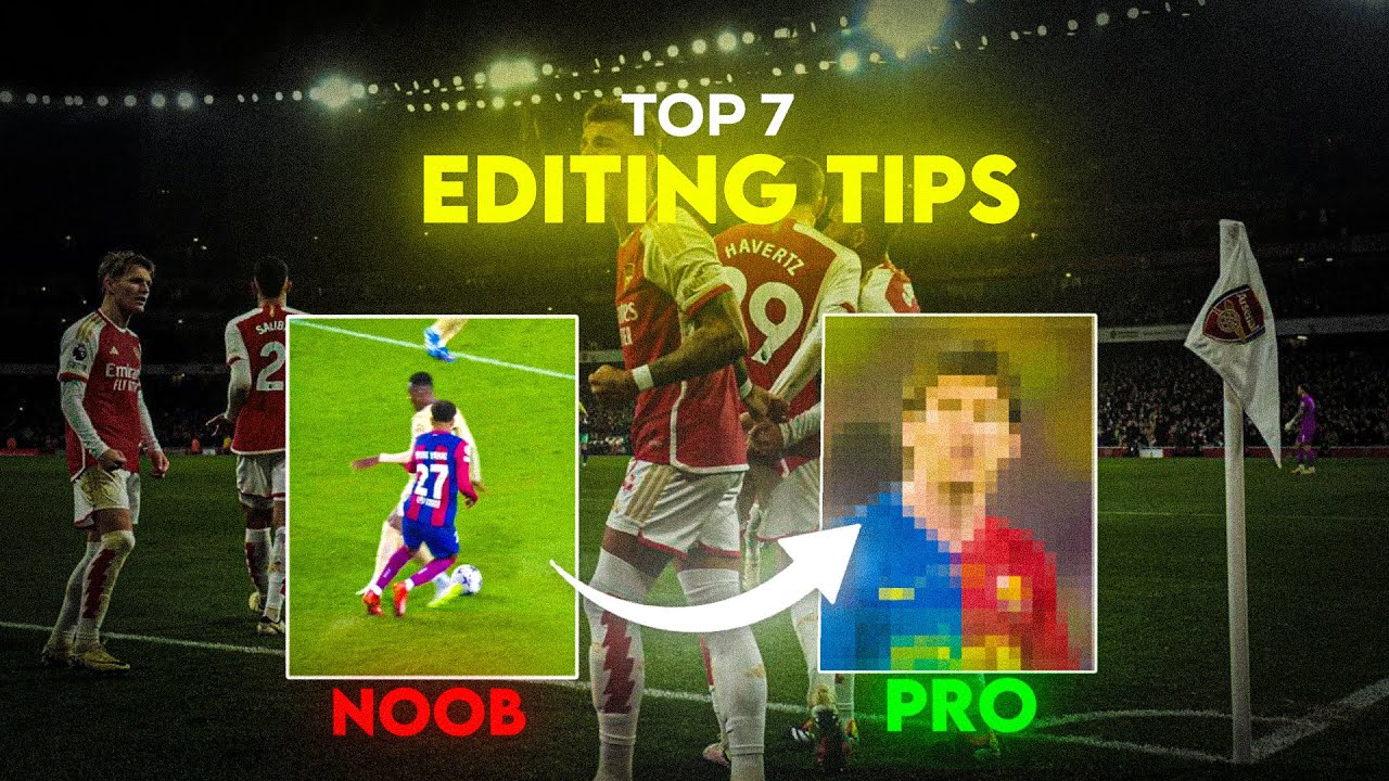 Tips & Tricks to improve your Editing skills