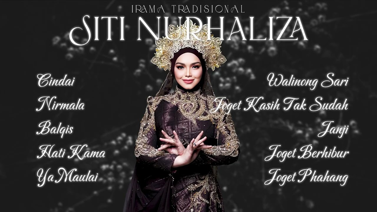SITI NURHALIZA - Lagu Tradisional Malaysia Terbaik