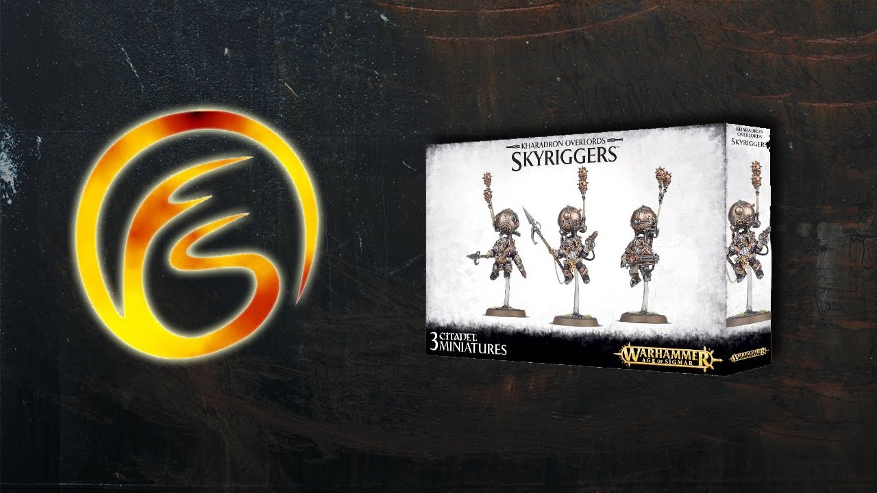 Games Workshop Kharadron Overlord Skyriggers Unboxing Warhammer Firestorm Games