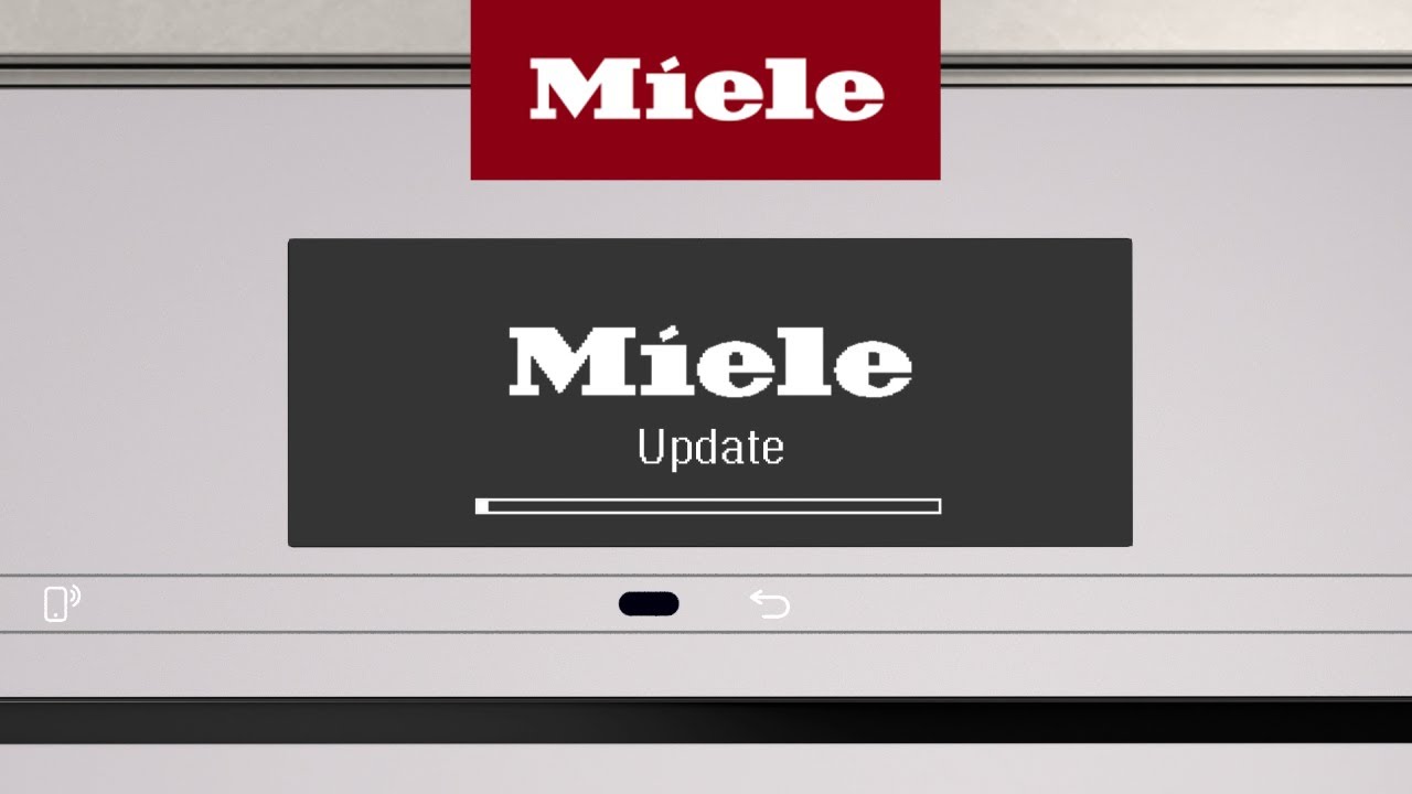 How to perform the RemoteUpdate on your Miele kitchen appliance? | Miele