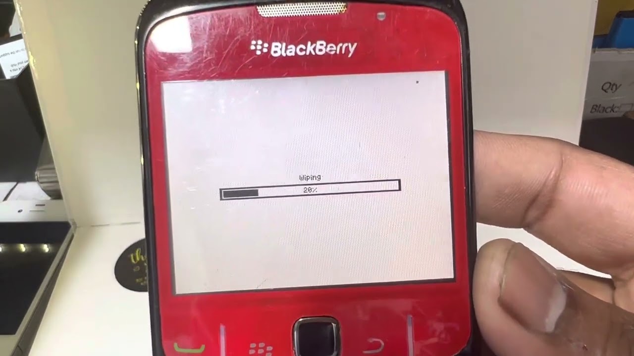 BLACKBERRY 8520 master reset FACTORY RESET