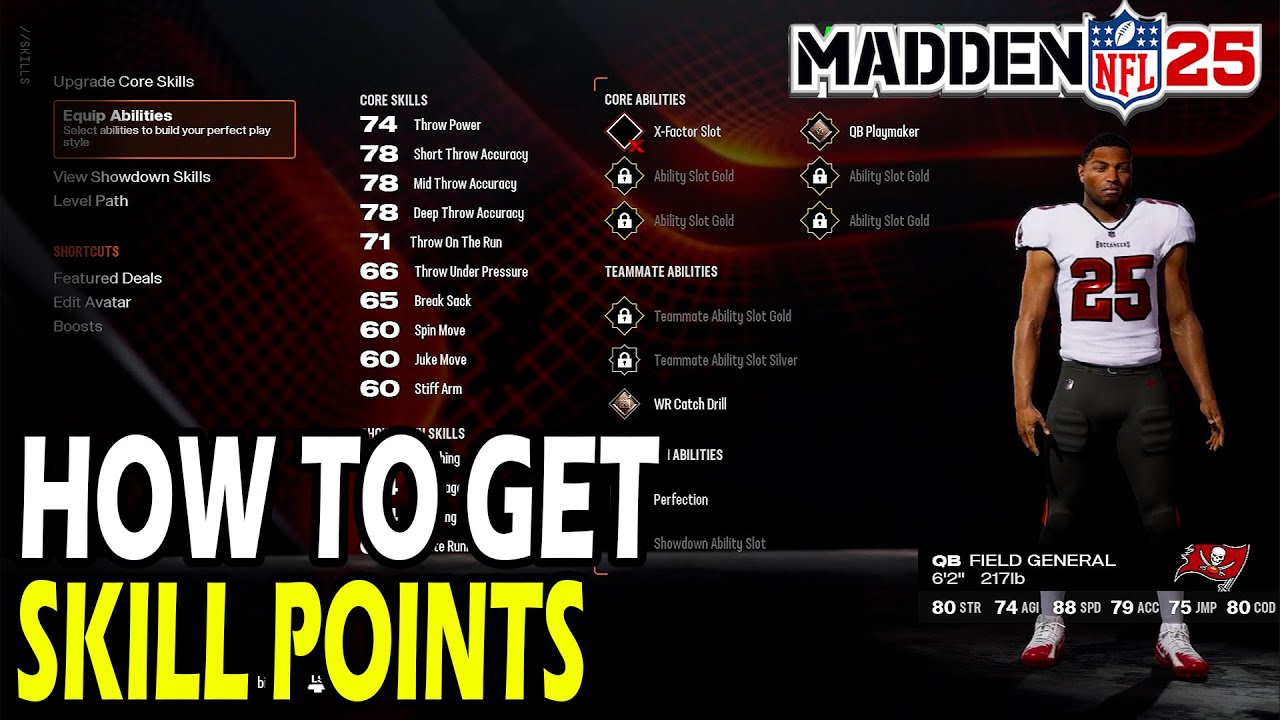 How to get Skill Points in Superstar Mode in Madden 25