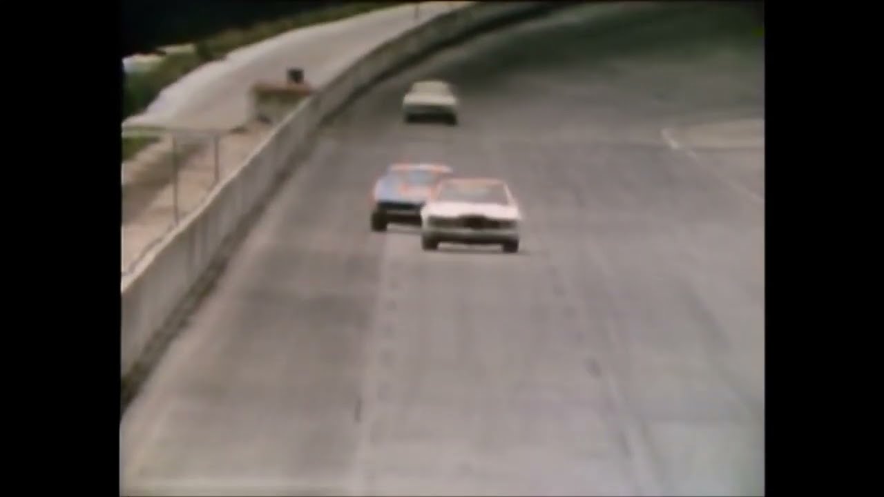 1974 Firecracker 400 ~ The Silver Fox ~ David Pearson, Richard Petty, Cale Yarborough, and Bud Baker