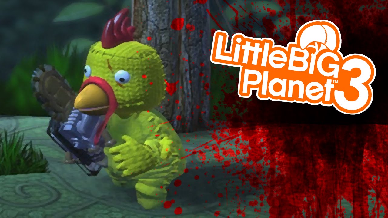 THE HORRIFYING CHICKEN MAN...? | Little Big Planet 3 (PS4) Multiplayer Gameplay