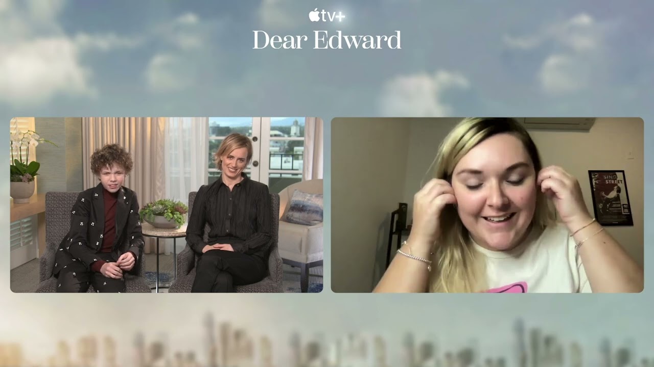 Taylor Schilling and Colin O'Brien talk 'Dear Edward'