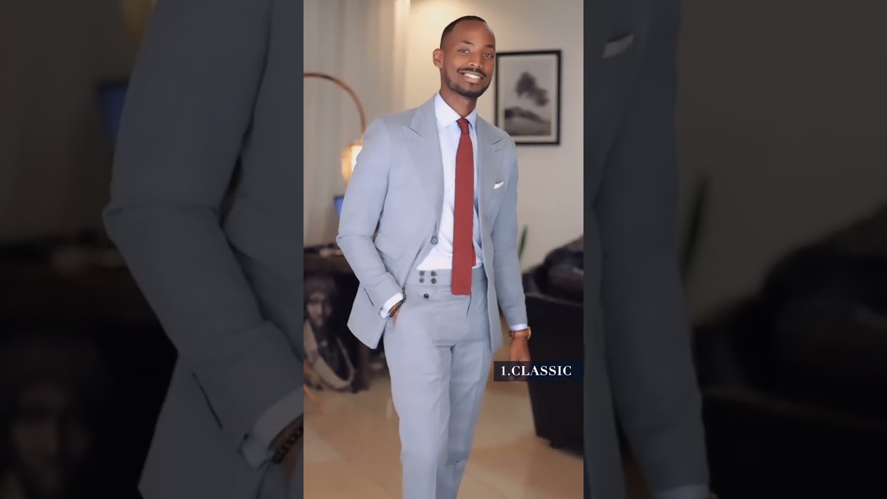 Effortless Style with The Light Blue Slim Fit Suit