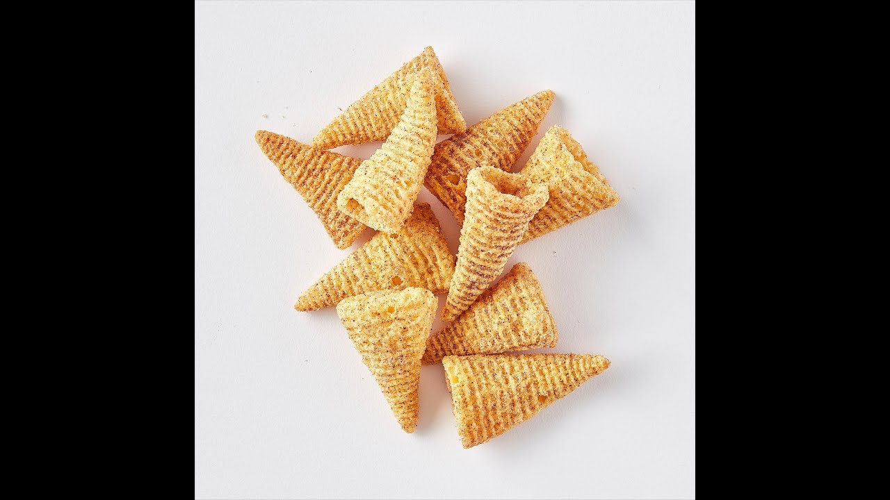 Bugles Chips Snacks Making Machine Manufacturing Line #bugles #snacksfood #bugle #extrudermachine