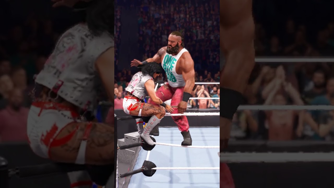 Браун Строуман ловит и обманывает Рею Рипли 🔥Часть 367 #короткиевидео #wwe #вирусноевидео #видео ...