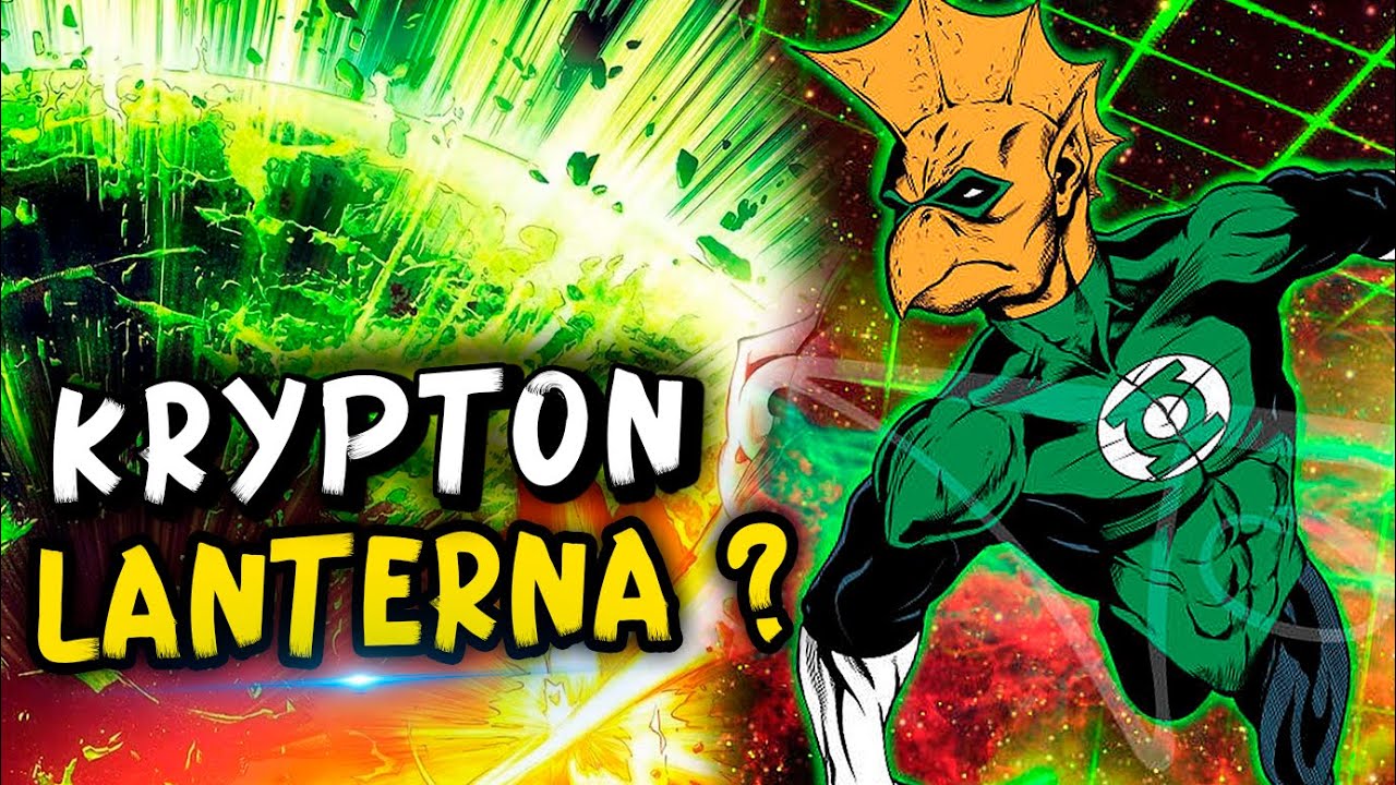Cade o LANTERNA VERDE que deveria proteger KRYPTON quando EXPLODIU?