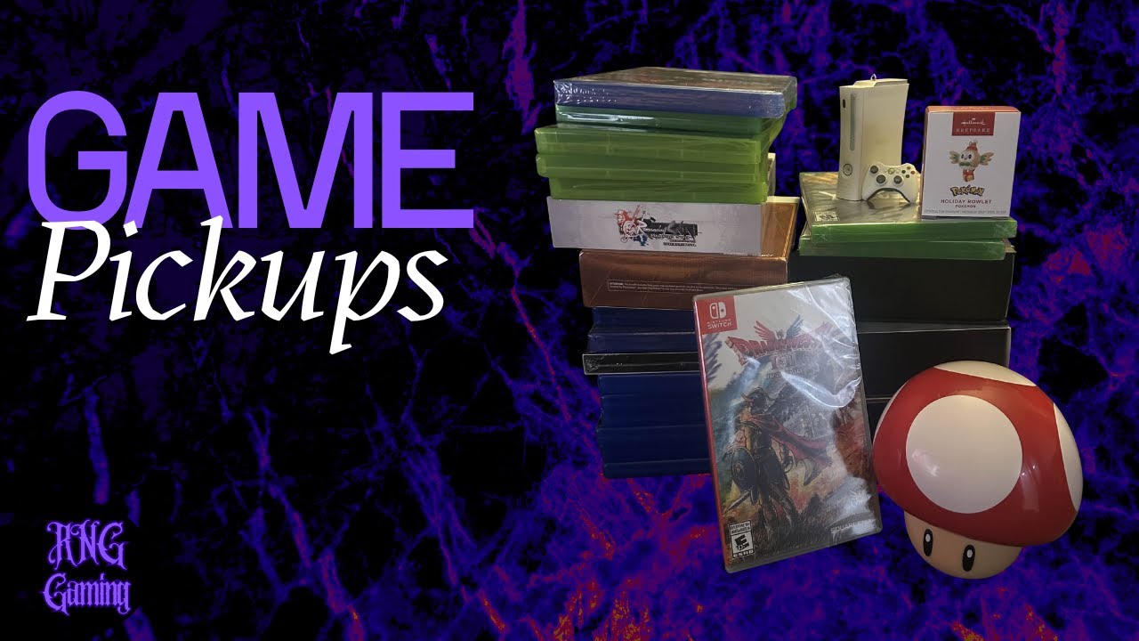 December video game pick ups Christmas edition (Playstaion, Xbox, Nintendo) and more