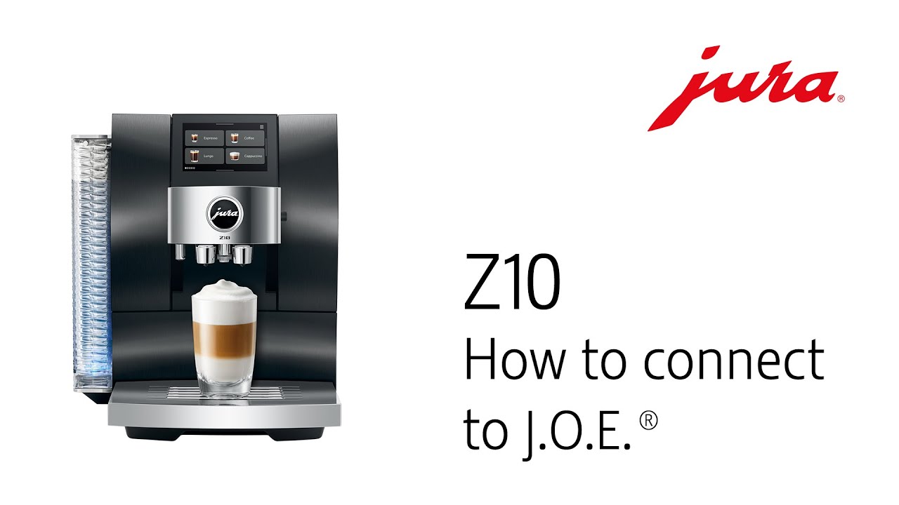 JURA Z10 - How to connect to J.O.E.&reg;
