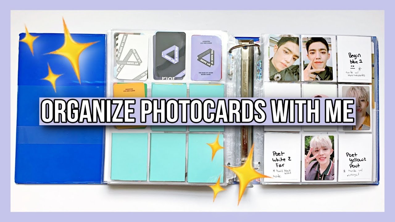 ✨💕Storing & Organizing New Photocards In My Binders #4 (The Super Overdue Edition)