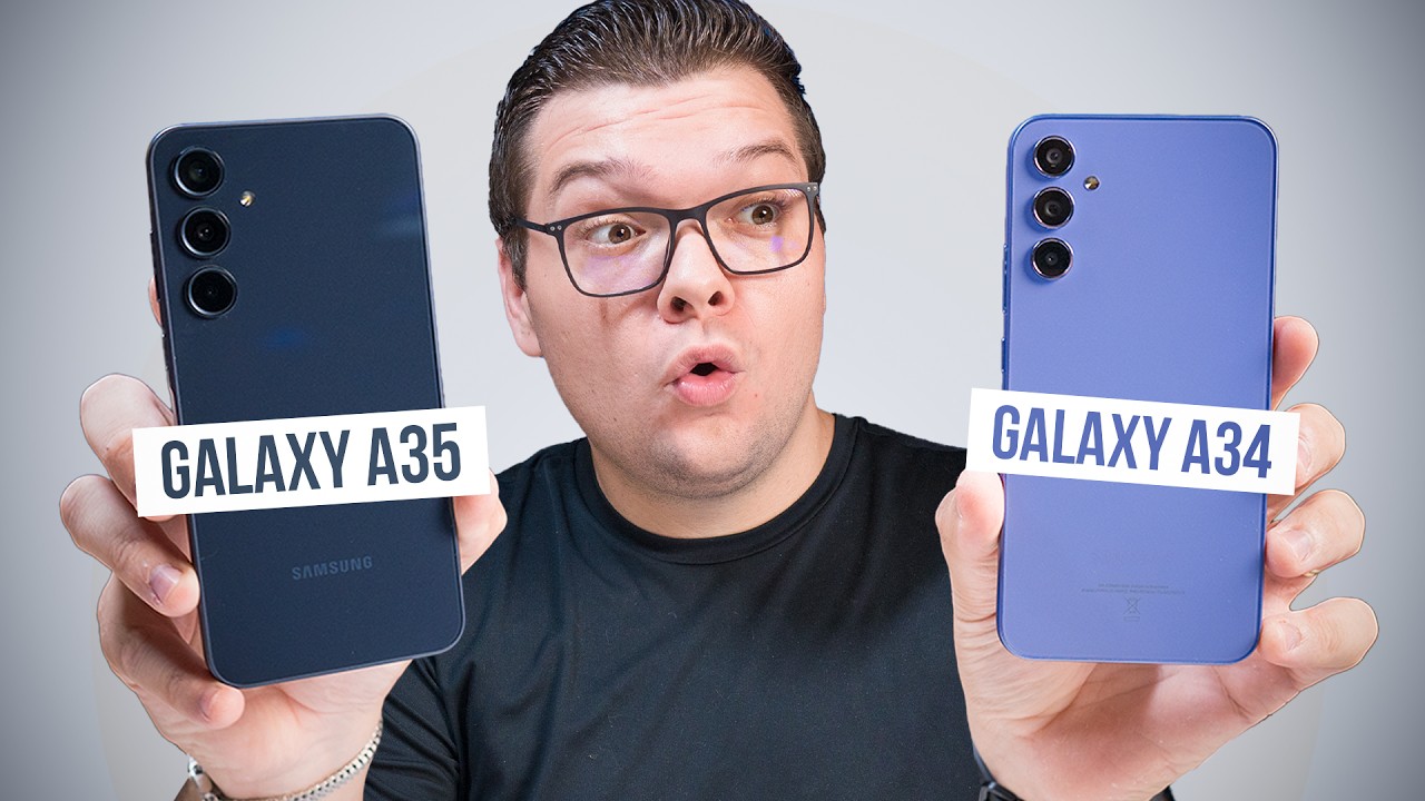 e agora! Galaxy A34 vs Galaxy A35 o que realmente MUDOU?  Comparativo