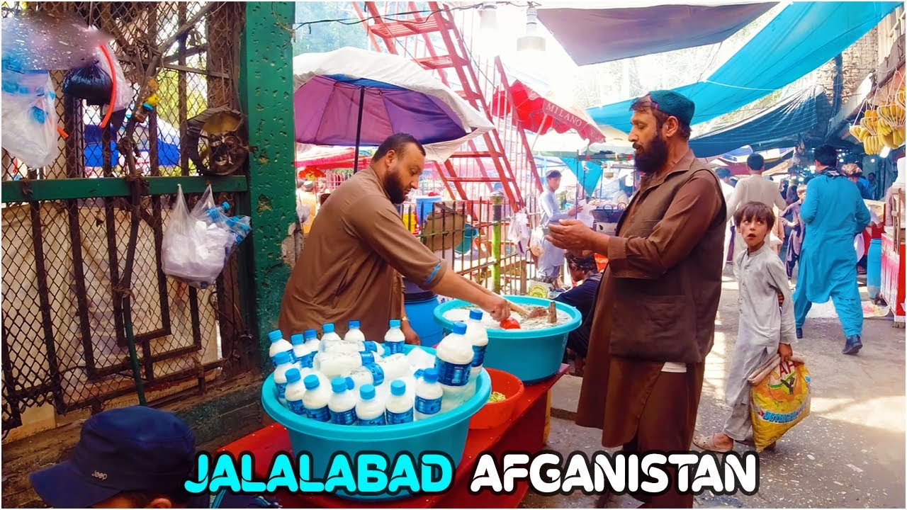 Jalalabad City | Nangarhar | Afghanistan | Street food | 4K