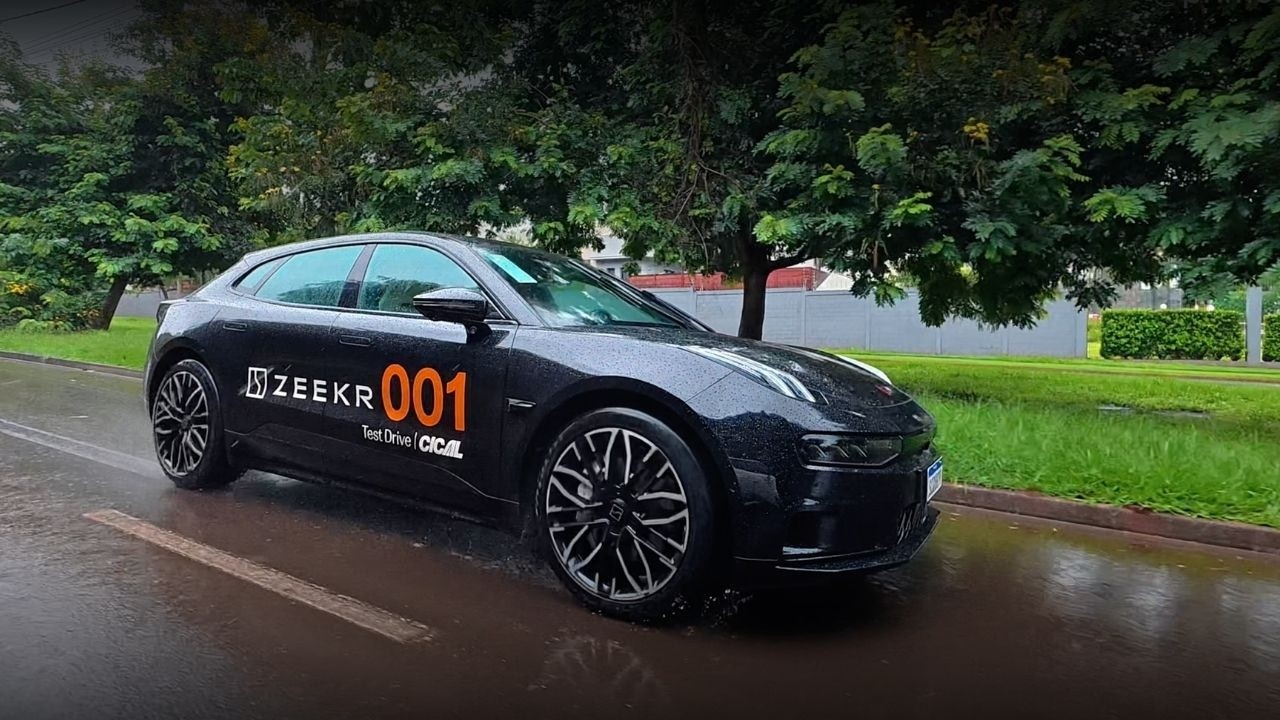 Zeekr 001 na prática: como ele anda e o que entrega - Explorei todas funções do carro, confira!