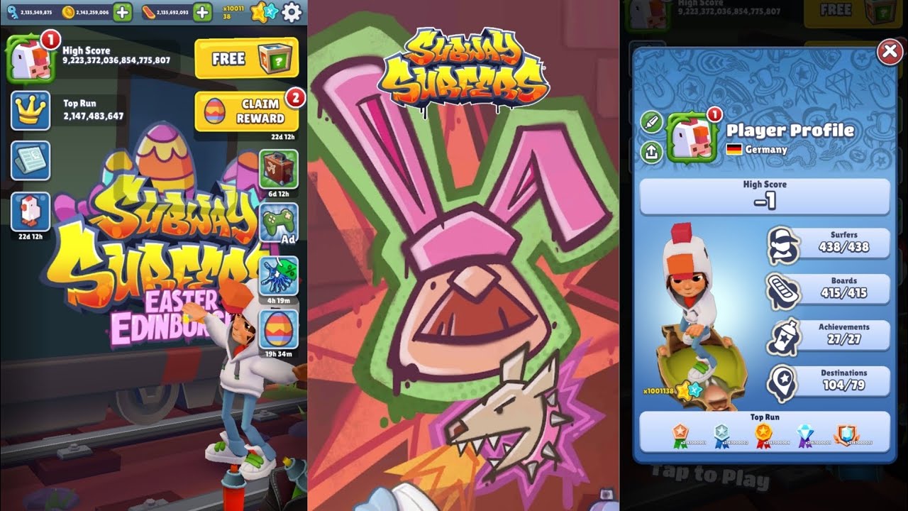 Subway Surfers | Easter Edinburgh 2025 | Everything unlocked