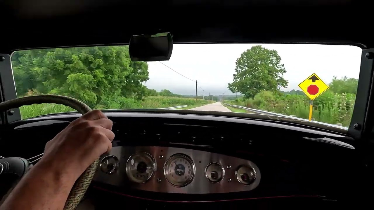 1932 Ford 5 Window Coupe Ride Along