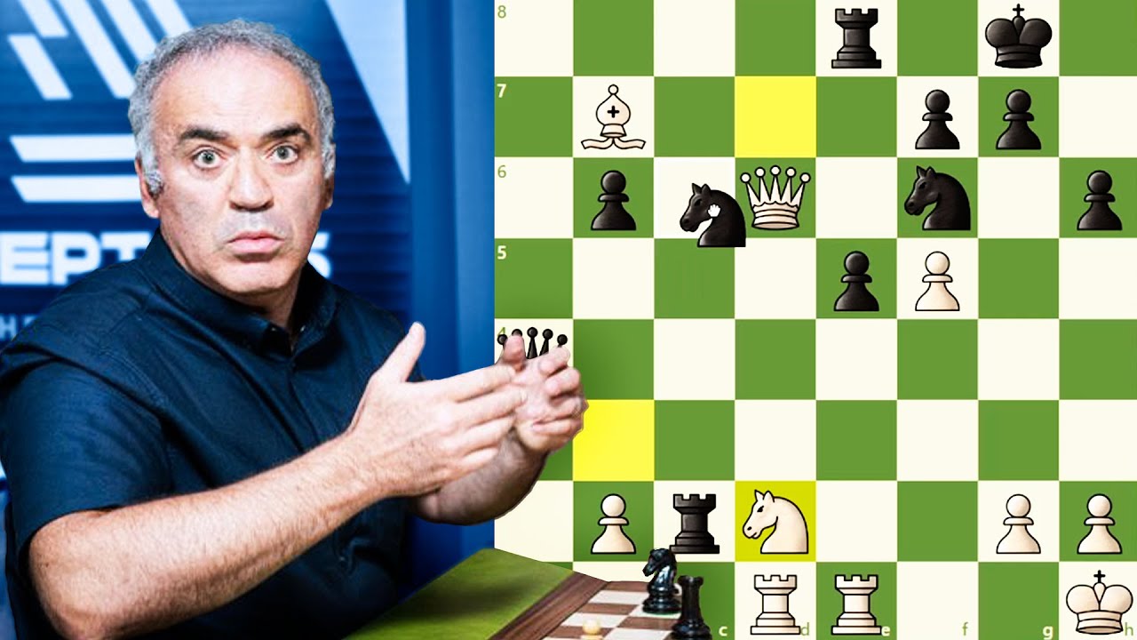 A partida mais POLÊMICA da carreira de Garry Kasparov - Judit Polgar Vs Garry Kasparov