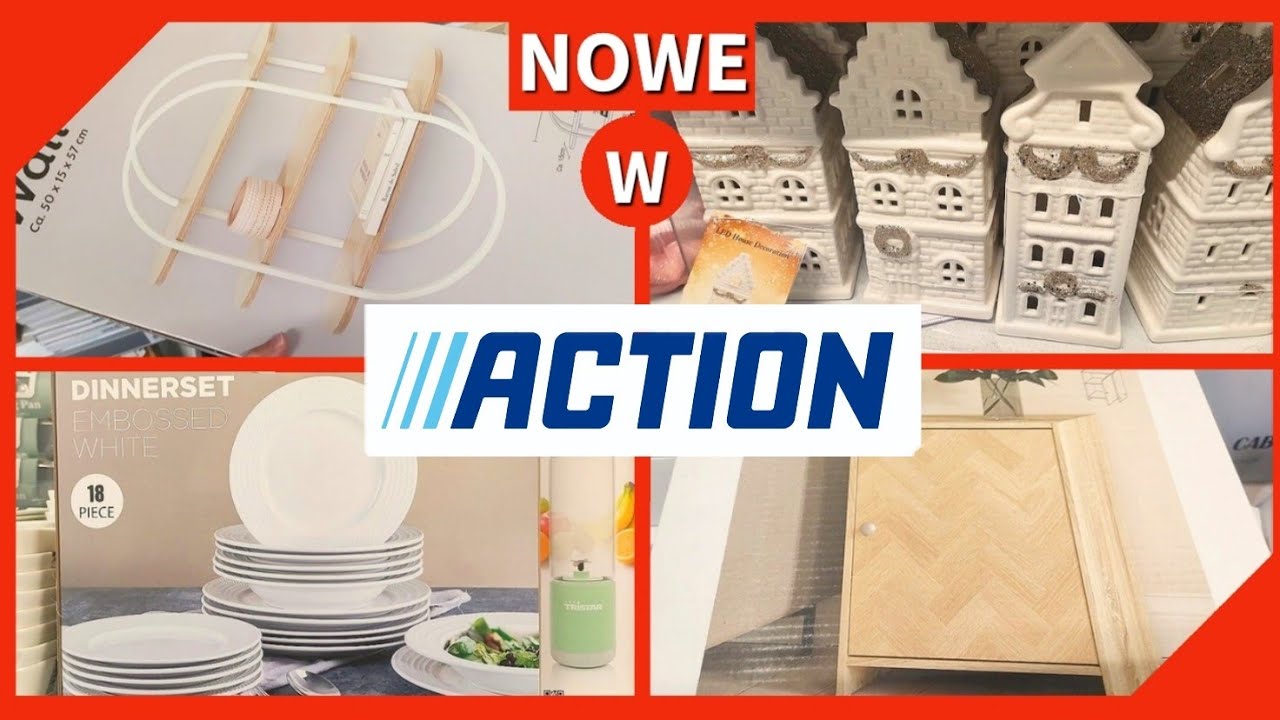 NOWOŚCI w ACTION ‼️HIT ‼️ŚWIĄTECZNE DEKORACJE na Boże Narodzenie i JESIEŃ 2025 🍁 Przegląd półek