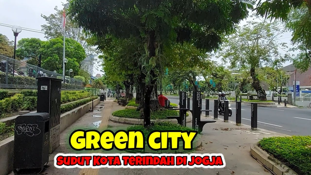 Sudut Kota Terindah Di Jogja | Green City Yogyakarta | Wisata Taman Kota Jogja