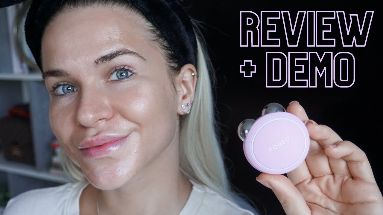 FOREO BEAR MINI REVIEW + TUTORIAL 🐻 how to use it with and without the app and other tips