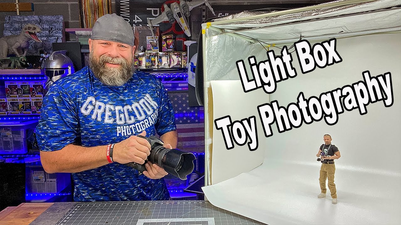 Toy Photography, Using the Puluz LED Studio Light Box