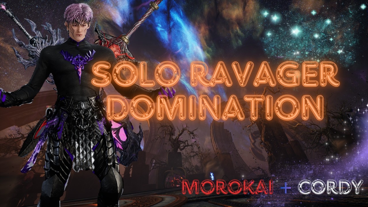 This Ravager Build is BROKEN | Morokai + Cordy Solo PvP | Throne and Liberty