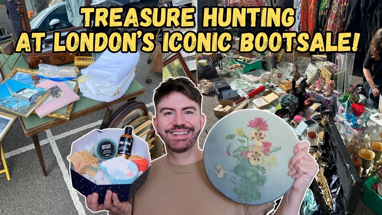 London's Iconic Carboot Sale *I can't believe what I found!* Bargains from 50p! MR CARRINGTON