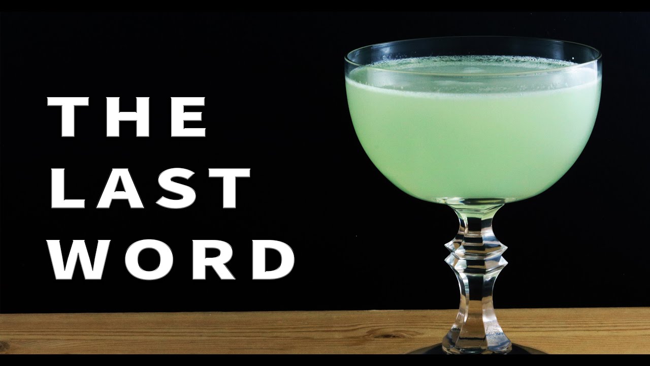 Last Word Cocktail - Booze On The Rocks