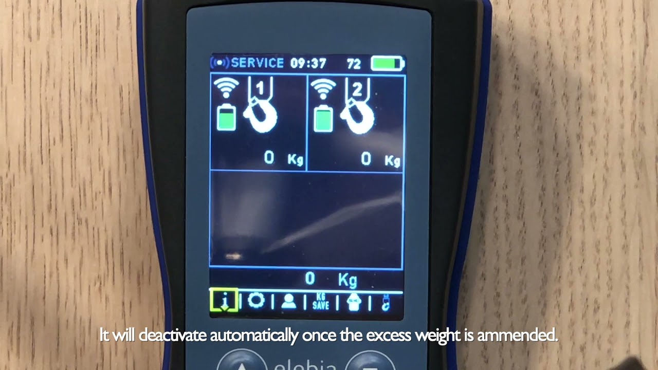 Option Alarm & Unbalanced Warning for evo Automatic Crane Hooks | Smart Lifting Solutions | Elebia