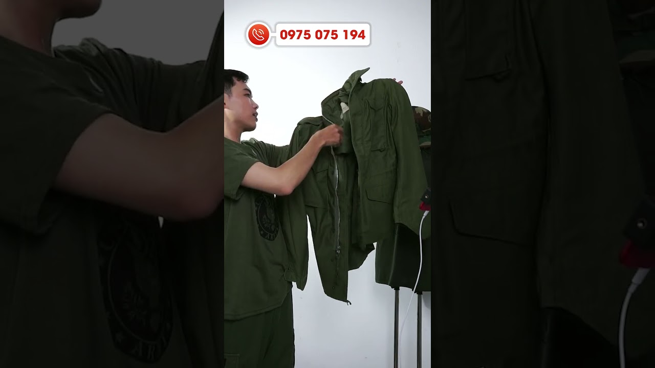 Áo M65 1968 - Philaket M65 mới 99% Cấp Phát Quân Đội Mỹ size 60-70kg 1m68-1m75 #m65jacket