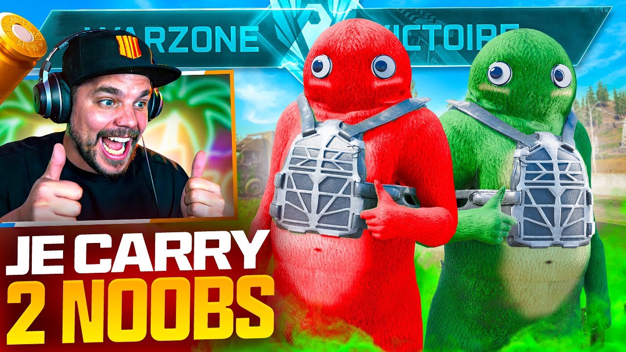 Je CARRY des NOOBS sur le MEILLEUR MODE de WARZONE...