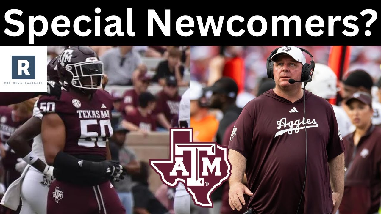 Texas A&M Football Newcomers | SPECIAL Freshman? | Sneaky Difference Makers?