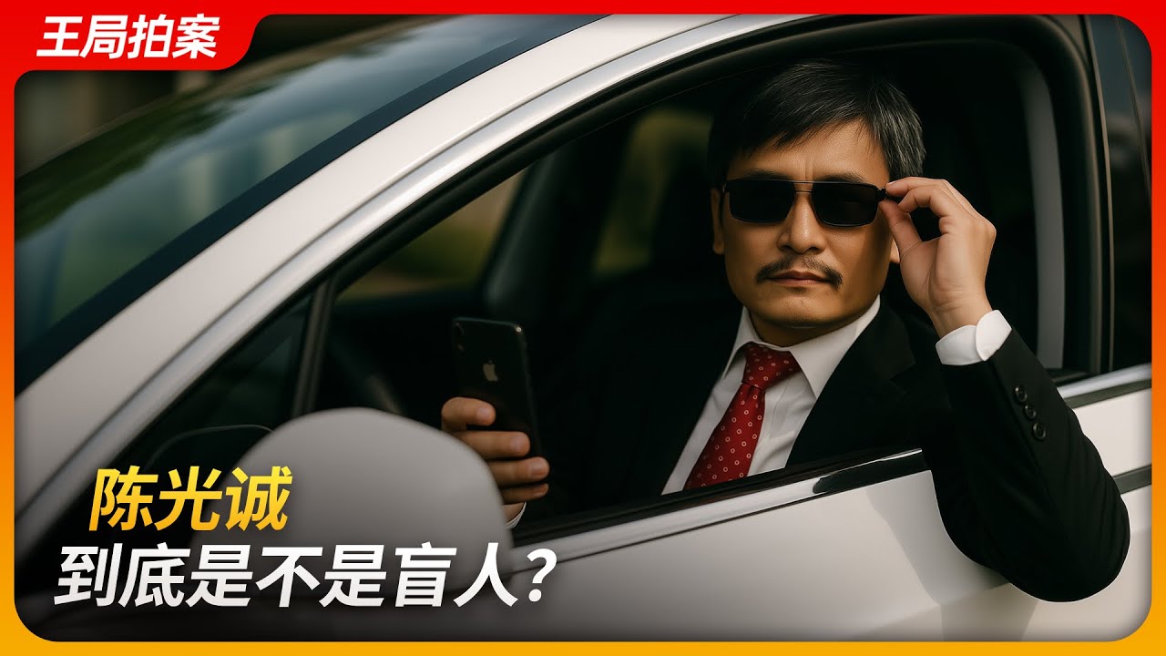 陈光诚到底是不是盲人？｜政治庇护｜美国驻华使馆｜骆家辉｜希拉里｜科恩｜王局拍案 20250818