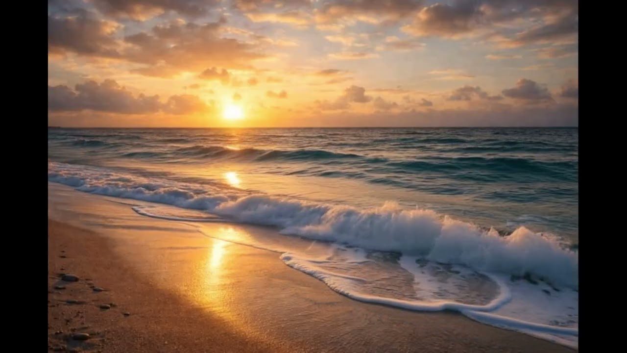 Gentle Ocean Waves for Deep Sleep 🌊 Calm Sea Sounds to Relax the Mind
